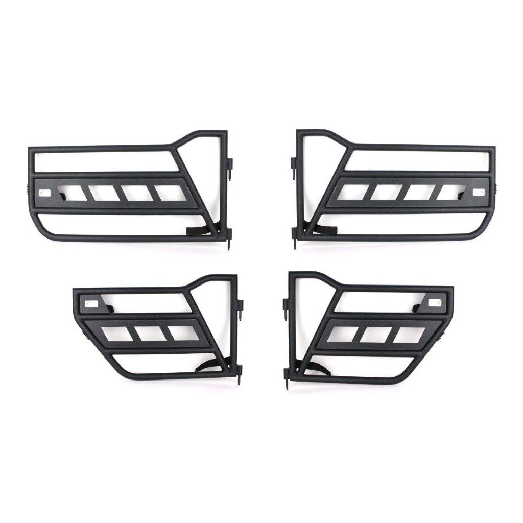 FISHBONE OFFROAD | 07-18 Wrangler Unlimited Front And Rear Tube Doors Black Textured Powder Coat | FB24022