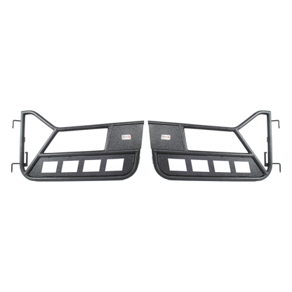FISHBONE OFFROAD | 97-06 Wrangler Front Tube Doors Black Textured Powder Coat 1.25In Steel | FB24077