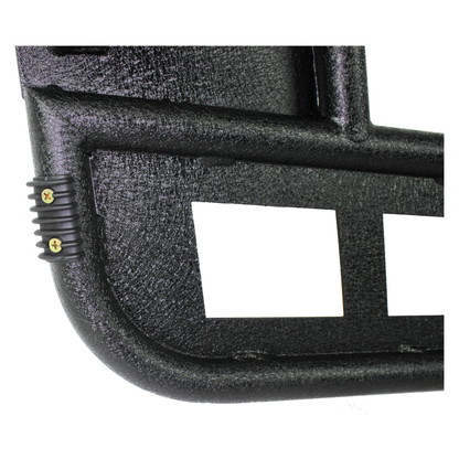 FISHBONE OFFROAD | 97-06 Wrangler Front Tube Doors Black Textured Powder Coat 1.25In Steel | FB24077