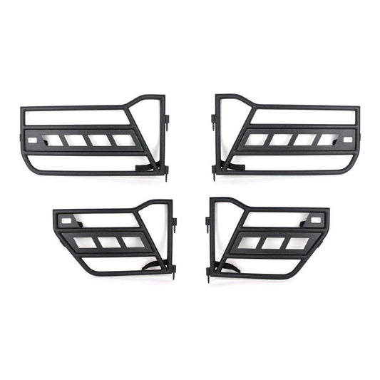 FISHBONE OFFROAD | 18-C Wrangler/20-C Gladiator Front And Rear Tube Doors Black Textured Powder Coat Steel | FB24086