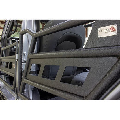 FISHBONE OFFROAD | 18-C Wrangler/20-C Gladiator Front And Rear Tube Doors Black Textured Powder Coat Steel | FB24086