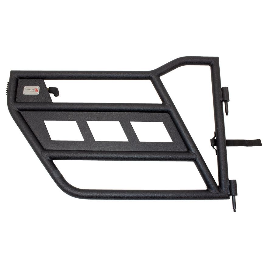FISHBONE OFFROAD | 18-C Wrangler/20-C Gladiator Front And Rear Tube Doors Black Textured Powder Coat Steel | FB24086