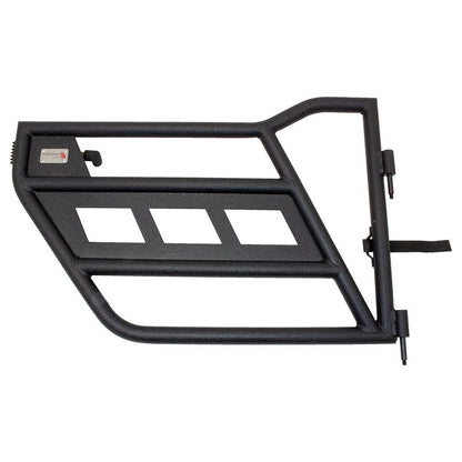 FISHBONE OFFROAD | 18-C Wrangler/20-C Gladiator Front And Rear Tube Doors Black Textured Powder Coat Steel | FB24086