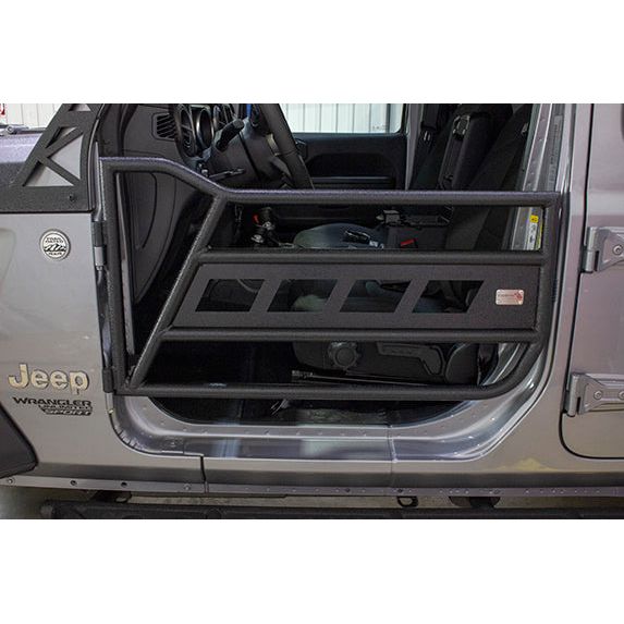 FISHBONE OFFROAD | 2018-19 Wrangler Jl Front Tube Doors Black Powder Coat | FB24087