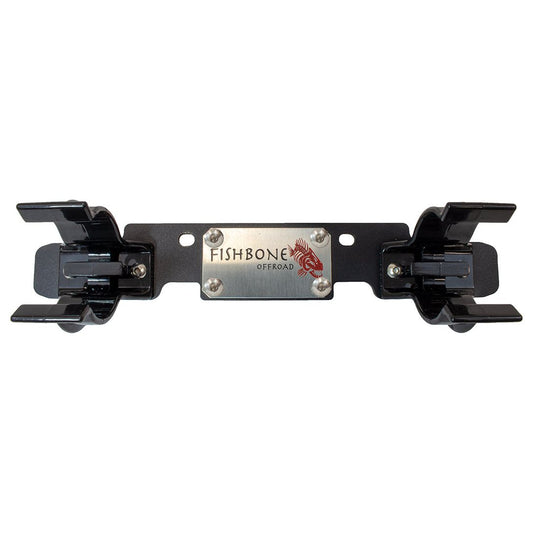 FISHBONE OFFROAD | 07-18 Wrangler Front Seat Flashlight Mount Black Powder Coat Black Powder Coat 11 Gauge Steel | FB25091