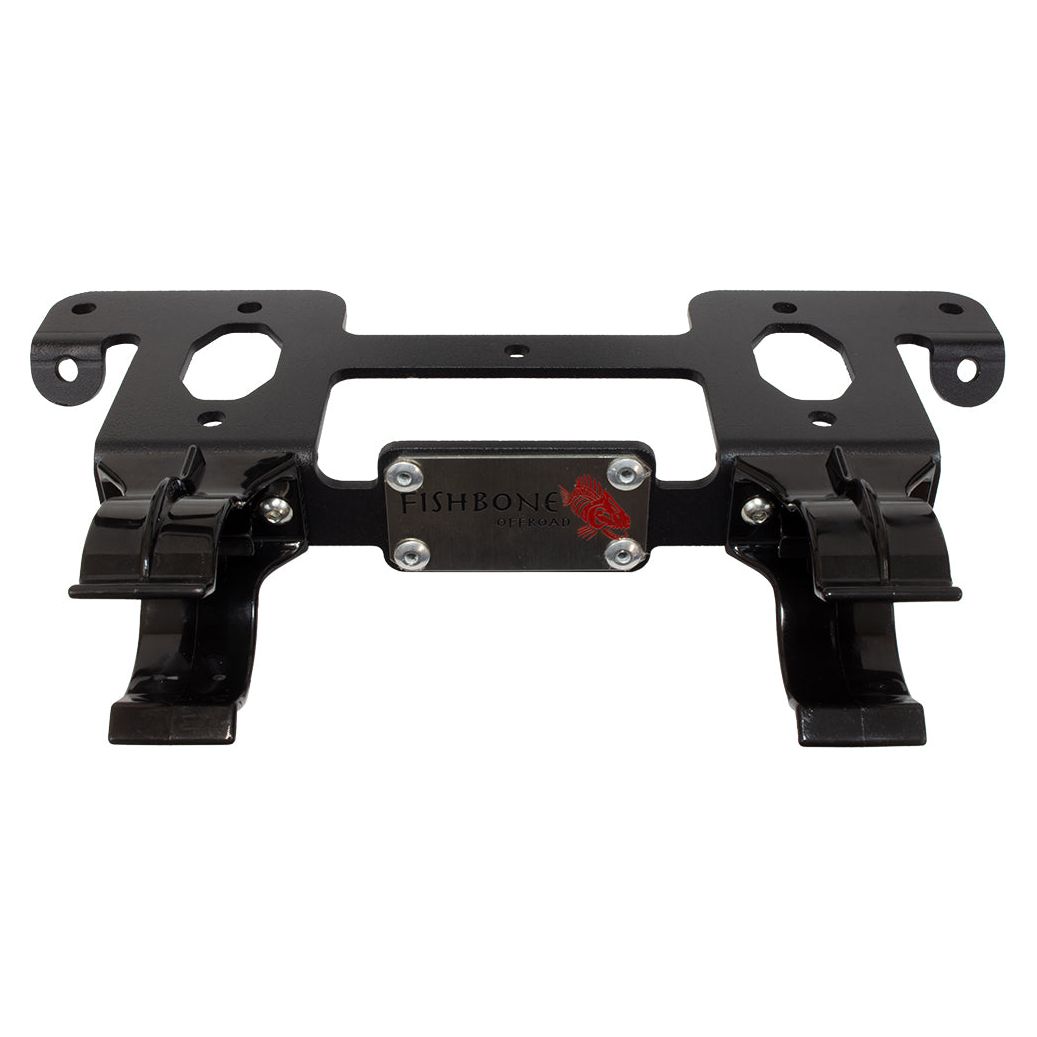 FISHBONE OFFROAD | 2018-19 Wrangler Jl Front Roll Bar Flashlight Mount Black Powder Coat | FB25092