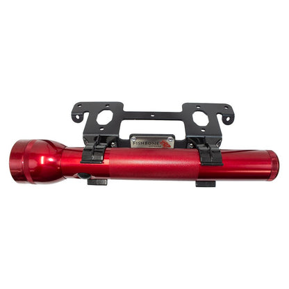 FISHBONE OFFROAD | 2018-19 Wrangler Jl Front Roll Bar Flashlight Mount Black Powder Coat | FB25092
