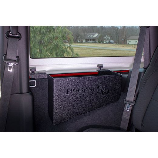 FISHBONE OFFROAD | 18-23 Wrangler Wheel Well Storage Bins Black Textured Powder Coat 11 Gauge Steel | FB25101