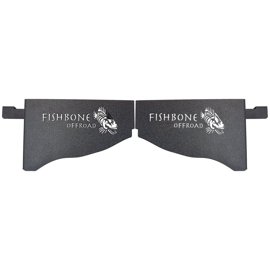 FISHBONE OFFROAD | 2007-18 Wrangler Fishbone Wheel Well Storage Bins Black Powder Coat | FB25102