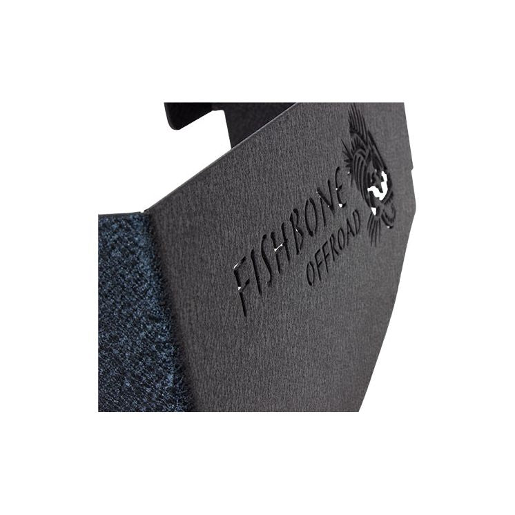 FISHBONE OFFROAD | 2007-18 Wrangler Fishbone Wheel Well Storage Bins Black Powder Coat | FB25102