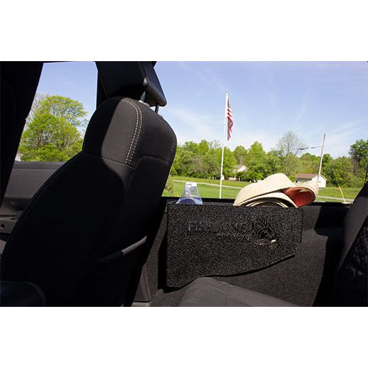 FISHBONE OFFROAD | 2007-18 Wrangler Fishbone Wheel Well Storage Bins Black Powder Coat | FB25102