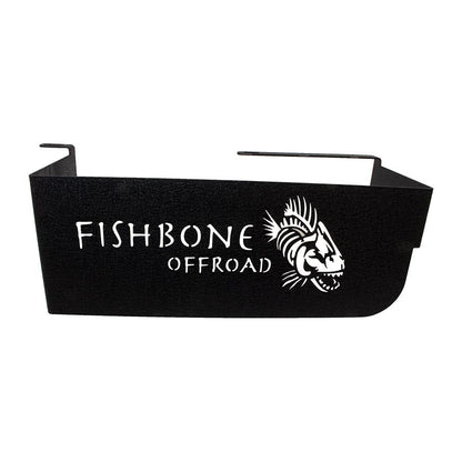 FISHBONE OFFROAD | 1997-06 Wrangler Fishbone Wheel Well Storage Bins Black Powder Coat | FB25103