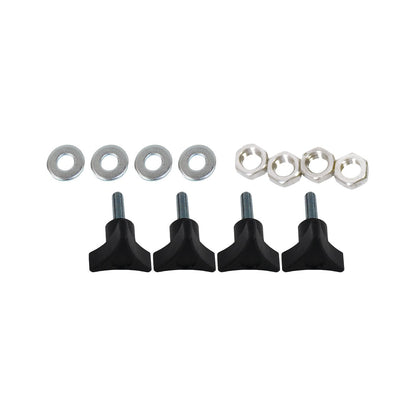 FISHBONE OFFROAD | 2004-06 Wrangler Fishbone Wheel Well Storage Bins Black Powder Coat | FB25104
