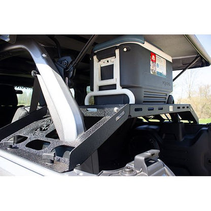 FISHBONE OFFROAD | 2018-19 Wrangler Jl Interior Storage Rack Black Powder Coat | FB25113