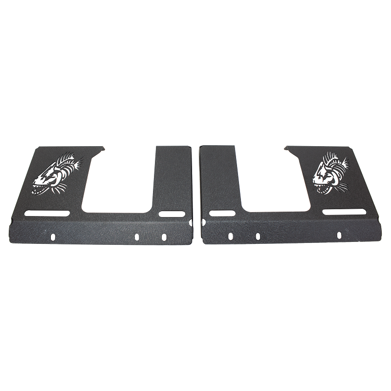 FISHBONE OFFROAD | 07-18 Wrangler Unlimited Interior Storage Rack Black Powder Coat Steel | FB25116