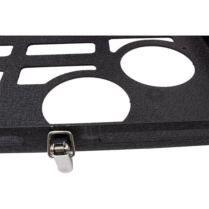 FISHBONE OFFROAD | 07-18 Wrangler Tailgate Table Black Textured Powder Coat 10 Gauge Steel | FB25137