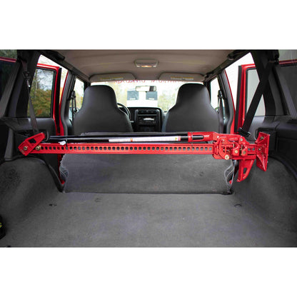 FISHBONE OFFROAD | 84-01 Cherokee Rear Seat Hi-Lift Jack Mount Black Textured Powder Coat | FB25314