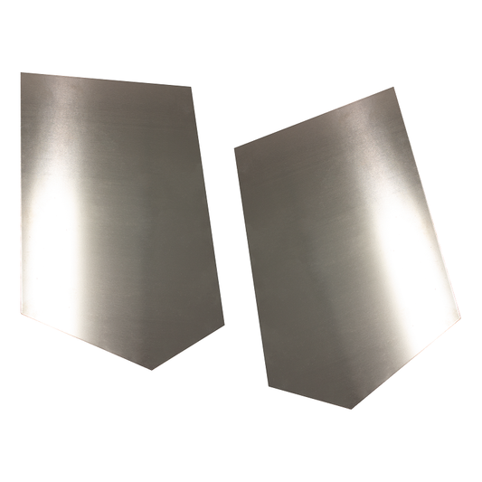 FISHBONE OFFROAD | 2007-18 Wrangler Fishbone Inner Fender Accent Plate Raw Aluminum | FB31117