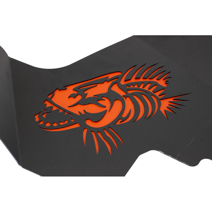 FISHBONE OFFROAD | 2007-18 Wrangler Fishbone Inner Fender Accent Plate Raw Aluminum | FB31117