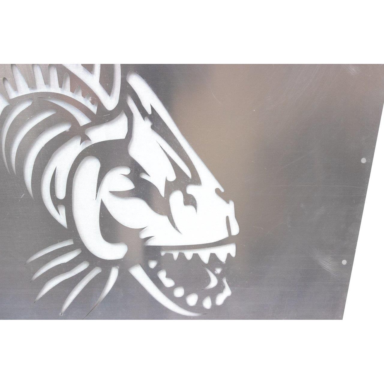 FISHBONE OFFROAD | 2007-12 Wrangler Fishbone Jk Hood Louver (07-12)-Raw Unpainted Raw Aluminum | FB31126