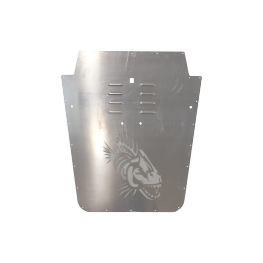 FISHBONE OFFROAD | 2013-18 Wrangler Fishbone Jk Hood Louver (13-18)-Raw Unpainted Raw Aluminum | FB31127