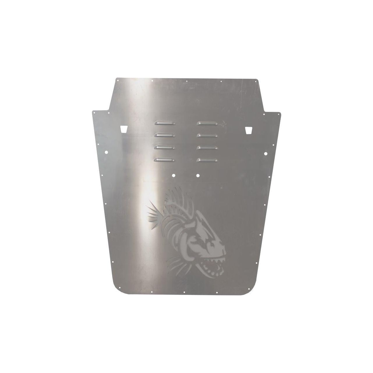FISHBONE OFFROAD | 2013-18 Wrangler Fishbone Jk Hood Louver (13-18)-Raw Unpainted Raw Aluminum | FB31127