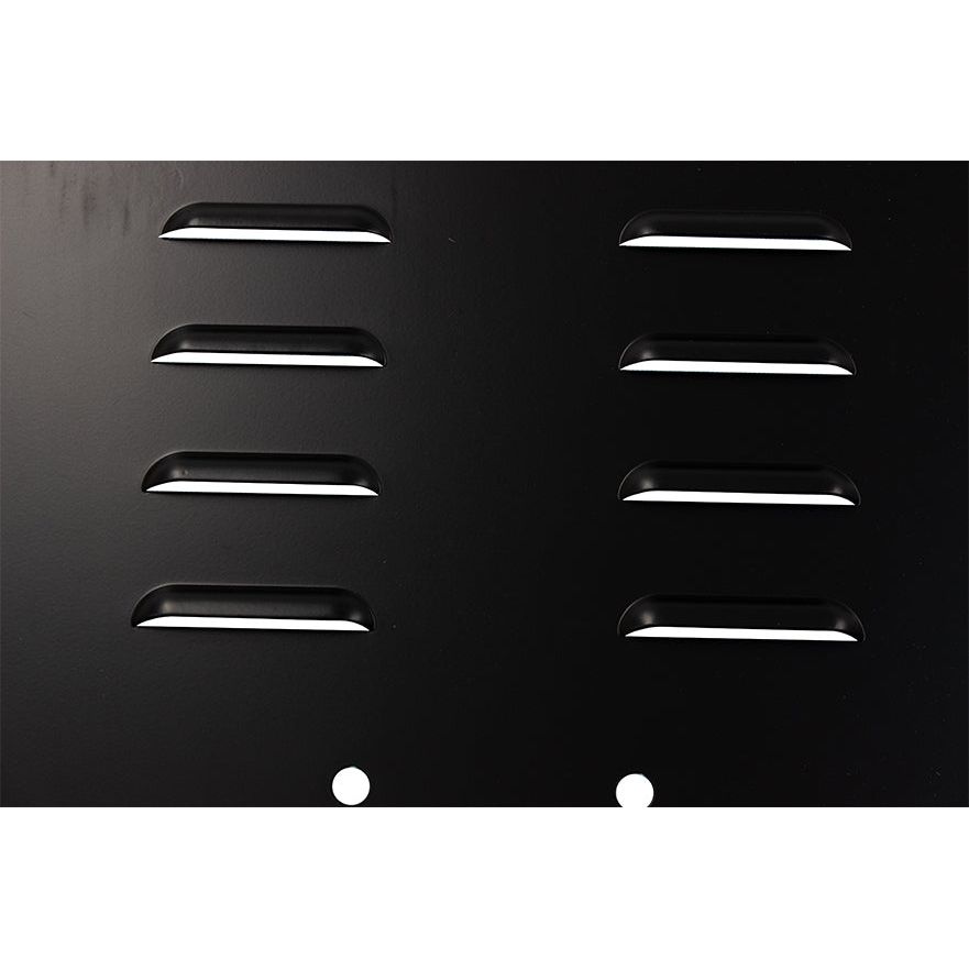 FISHBONE OFFROAD | 2007-12 Wrangler Fishbone Jk Hood Louver (07-12)-Black Black Powder Coat | FB31133