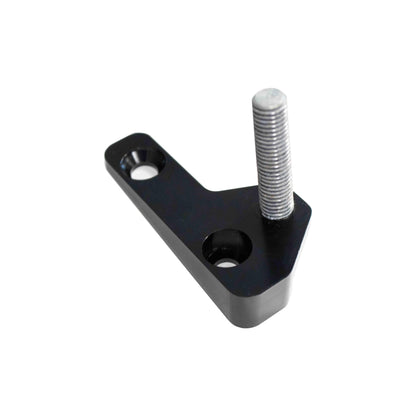 FISHBONE OFFROAD | 07-C Wrangler/20-C Gladiator Hi-Lift Jack Hood Mount Black Textured Powder Coat Stainless Steel | FB31317
