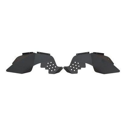 FISHBONE OFFROAD | 07-18 Wrangler Unlimited Aluminum Inner Front Fenders Black Powder Coat Aluminum | FB33007F
