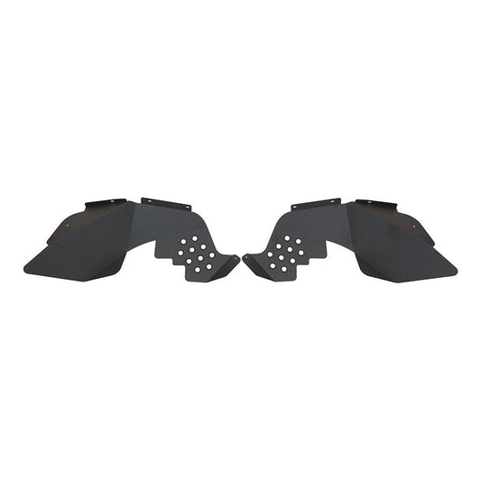 FISHBONE OFFROAD | 07-18 Wrangler Unlimited Aluminum Inner Front Fenders Black Powder Coat Aluminum | FB33007F