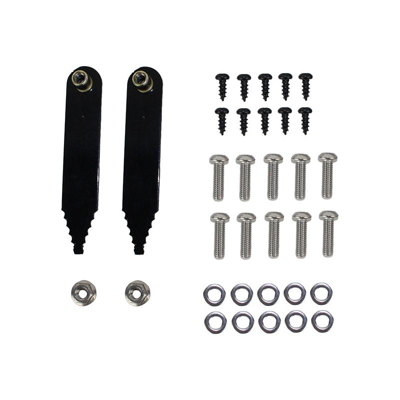 FISHBONE OFFROAD | 07-18 Wrangler Unlimited Aluminum Inner Front Fenders Black Powder Coat Aluminum | FB33007F