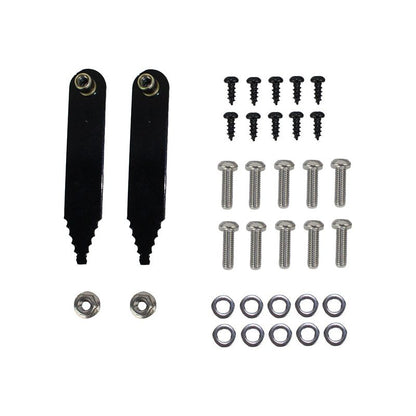 FISHBONE OFFROAD | 07-18 Wrangler Unlimited Aluminum Inner Front Fenders Black Powder Coat Aluminum | FB33007F