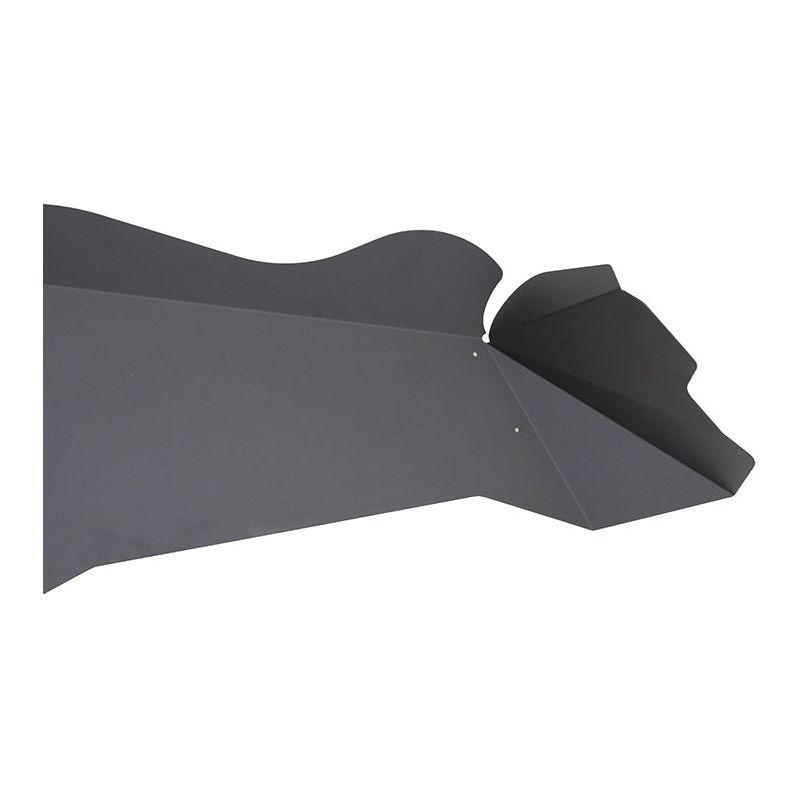 FISHBONE OFFROAD | 07-18 Wrangler Unlimited Aluminum Inner Rear Fenders Black Powder Coat Aluminum | FB33007R