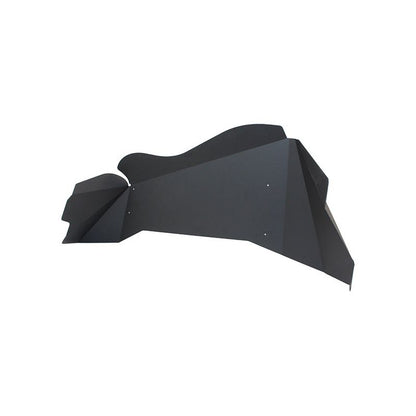 FISHBONE OFFROAD | 07-18 Wrangler Unlimited Aluminum Inner Rear Fenders Black Powder Coat Aluminum | FB33007R