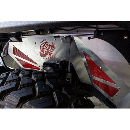 FISHBONE OFFROAD | 2018-Cwrangler Fishbone Front Jl Raw Aluminum Inner Fenders Raw Aluminum | FB33108F