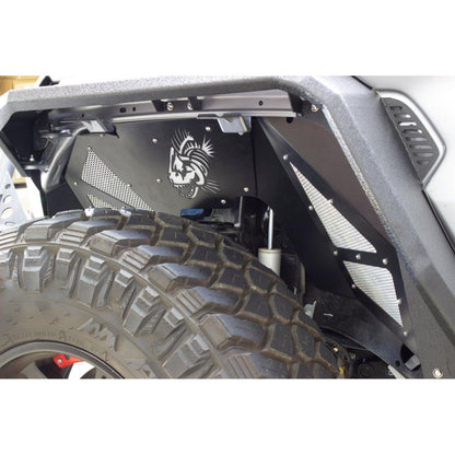 FISHBONE OFFROAD | 2018-Cwrangler Fishbone Jl Black Aluminum Inner Fenders Black Powder Coat | FB33130