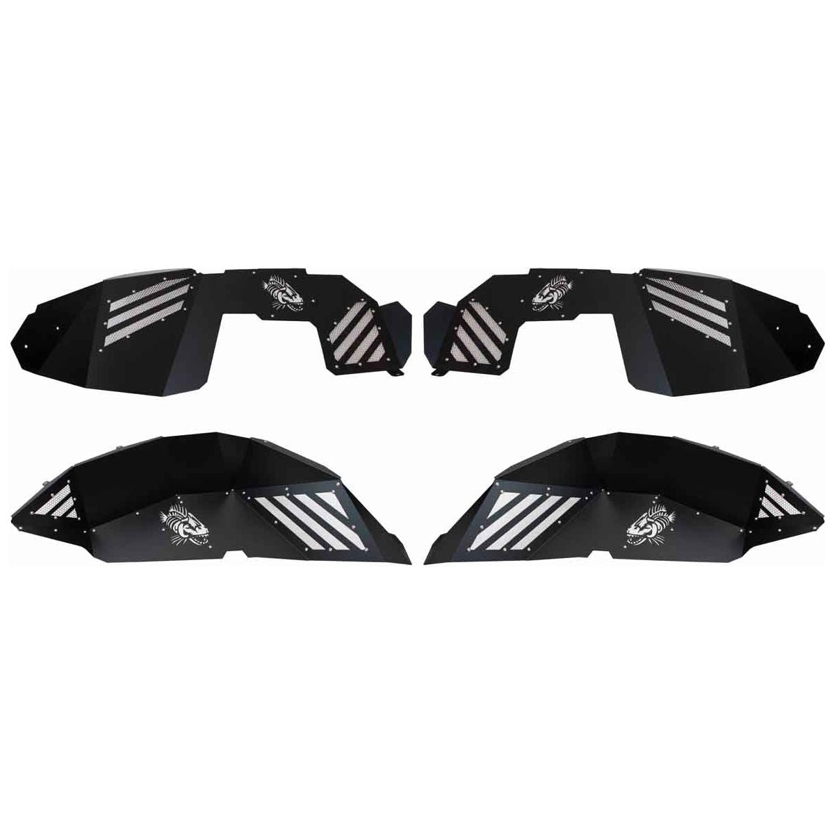 FISHBONE OFFROAD | Aluminum Inner Fenders For 18-Current Jeep Wrangler Jl And Wrangler Unlimited Jlu Fishbone Offroad | FB33193
