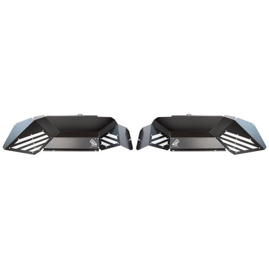 FISHBONE OFFROAD | 20-C Gladiator Rear Black Powder Coated Aluminum Inner Fenders - Set Of 2 | FB33211R