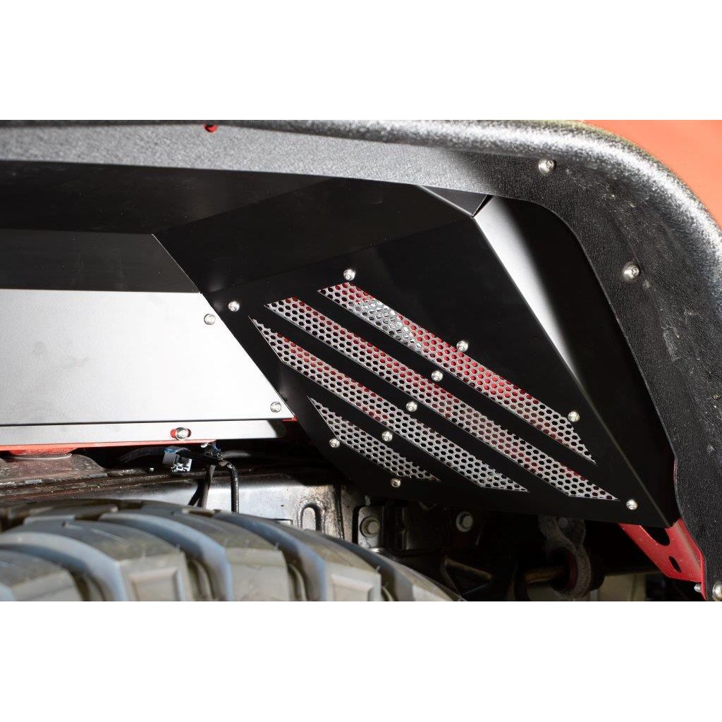 FISHBONE OFFROAD | 20-C Gladiator Rear Black Powder Coated Aluminum Inner Fenders - Set Of 2 | FB33211R