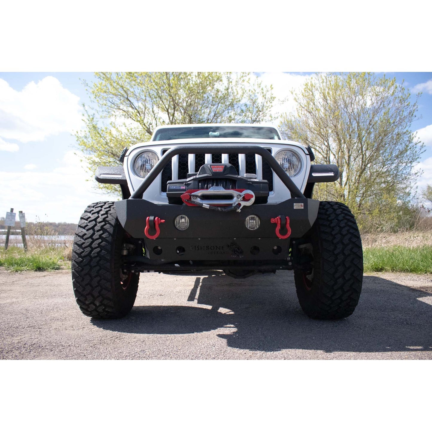 FISHBONE OFFROAD | 18-C Wrangler/20-C Gladiator Aluminum Elite Front Fenders Black Textured | FB33455F