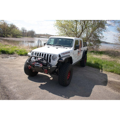 FISHBONE OFFROAD | 18-C Wrangler/20-C Gladiator Aluminum Elite Front Fenders Black Textured | FB33455F