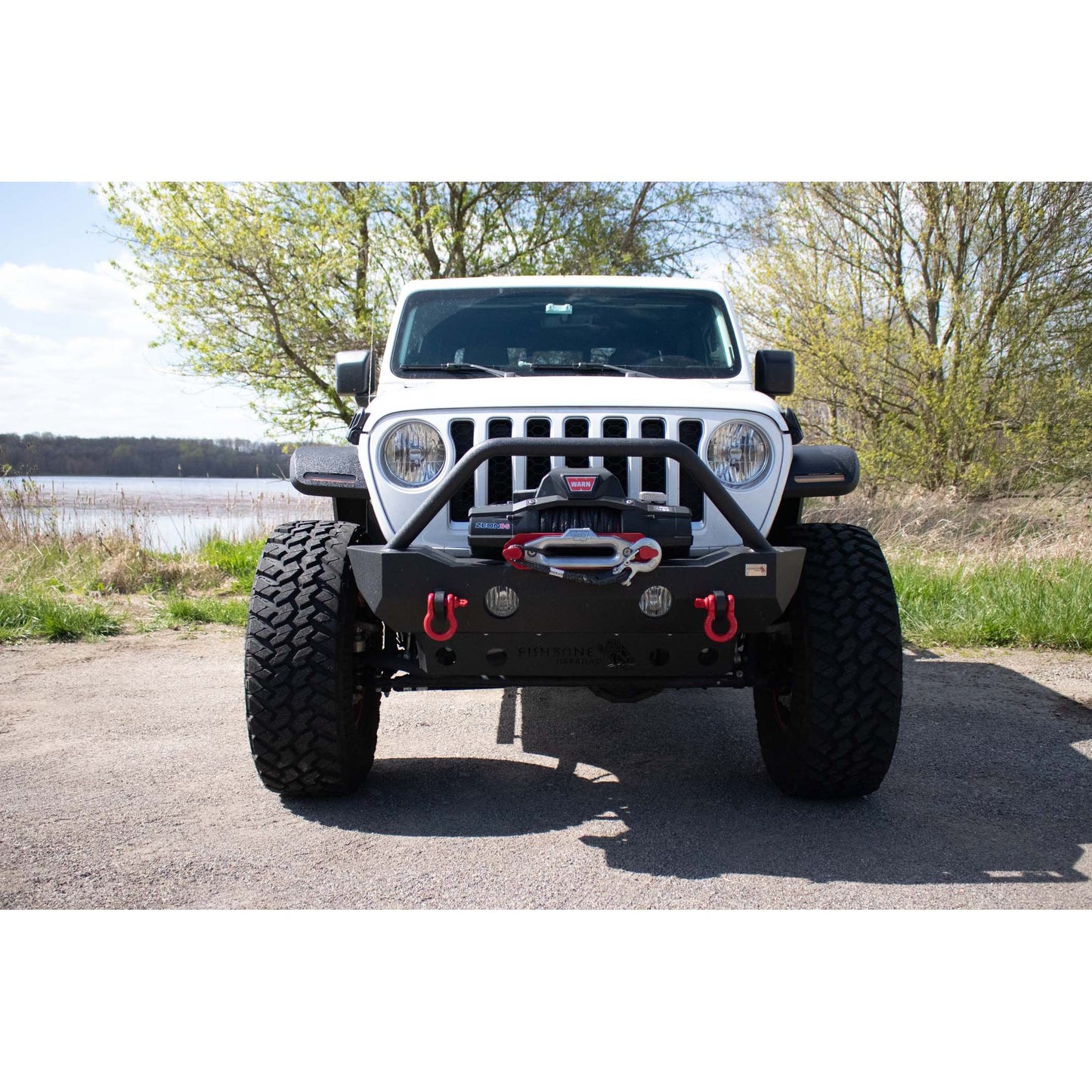 FISHBONE OFFROAD | 18-C Wrangler/20-C Gladiator Aluminum Elite Front Fenders Black Textured | FB33455F
