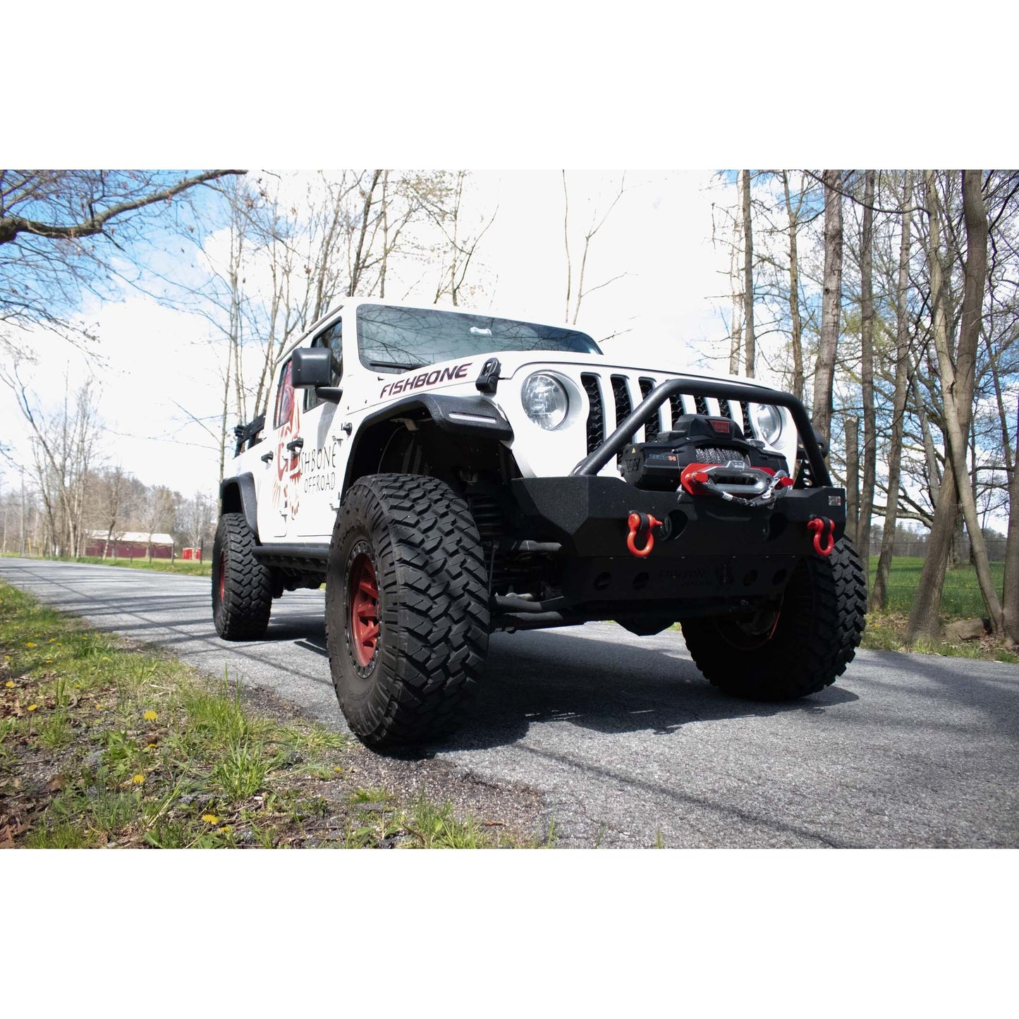 FISHBONE OFFROAD | 18-C Wrangler/20-C Gladiator Aluminum Elite Front Fenders Black Textured | FB33455F