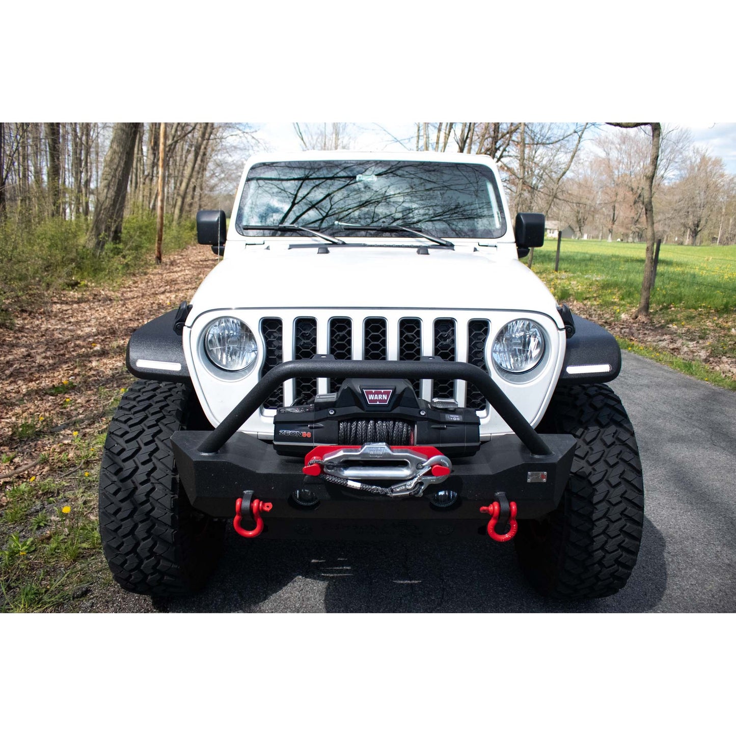 FISHBONE OFFROAD | 18-C Wrangler/20-C Gladiator Aluminum Elite Front Fenders Black Textured | FB33455F