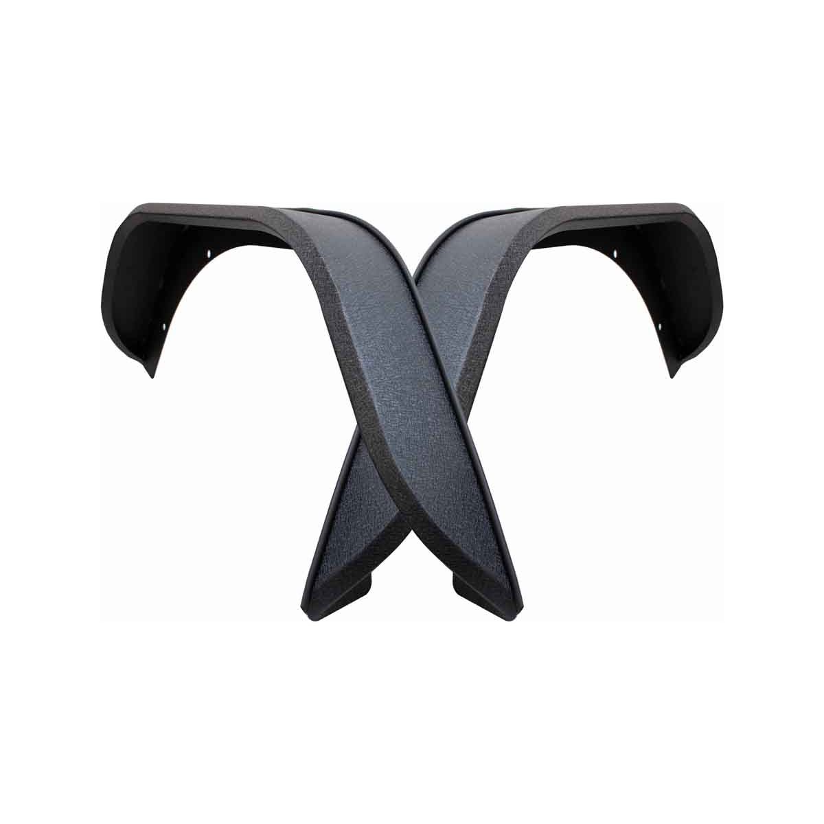 FISHBONE OFFROAD | 18-C Wrangler/20-C Gladiator Aluminum Elite Front Fenders Black Textured | FB33455F