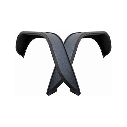 FISHBONE OFFROAD | 18-C Wrangler/20-C Gladiator Aluminum Elite Front Fenders Black Textured | FB33455F