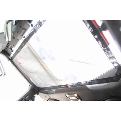 FISHBONE OFFROAD | 18-C Wrangler/20-C Gladiator Front Sun Shade In Nylon Mesh | FB51305