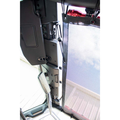 FISHBONE OFFROAD | 18-C Wrangler Unlimited Rear Sun Shade In Nylon Mesh | FB51331