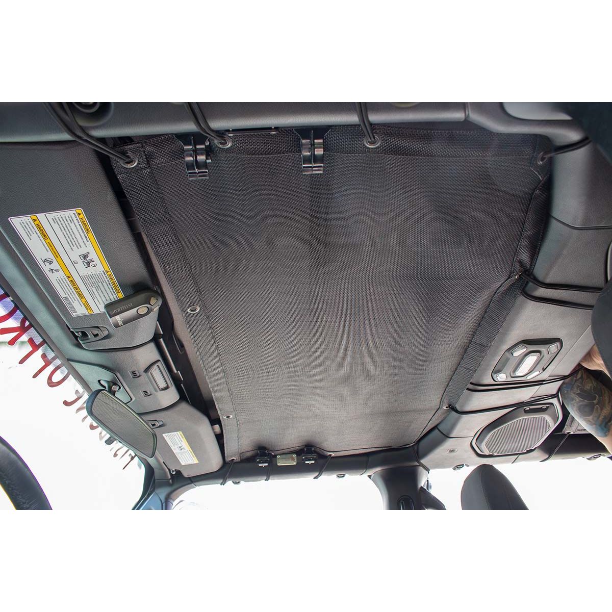 FISHBONE OFFROAD | 18-C Wrangler Unlimited Rear Sun Shade In Nylon Mesh | FB51331
