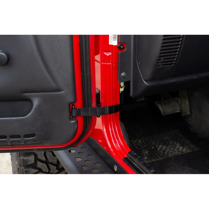 FISHBONE OFFROAD | 76-06 Wrangler Door Limiting Strap In Black Nylon Webbing | FB55159